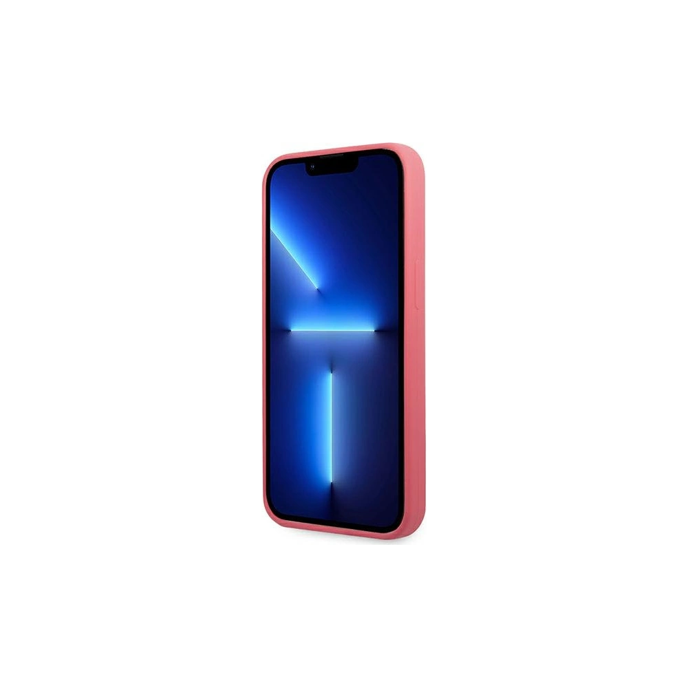 Hurtownia GSM - Case Karl Lagerfeld KLHCP13LSLMP1PI Apple iPhone 13 Pro Hardcase Fuchsia/Silikon-Plakette - KLD923FHS - {ean13} - Hurt
