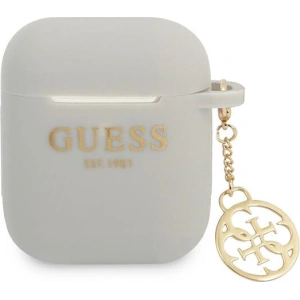 Hurtownia GSM - Etui Guess GUA2LSC4EG Apple AirPods šedá/grey silikonový přívěsek 4G kolekce - GUE1694GRY - {ean13} - Hurt