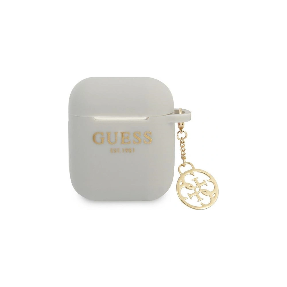 Wholesale Guess GUA2LSC4EG Apple AirPods grey Silicone Charm 4G Collection - GUE1694GRY - {ean13} - Hurt