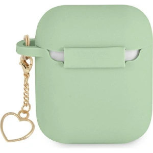 Hurtownia GSM - Etui Guess GUA2LSCHSN Apple AirPods zelený/green silikonový přívěsek Heart Collection - GUE1695GRN - {ean13} - Hurt