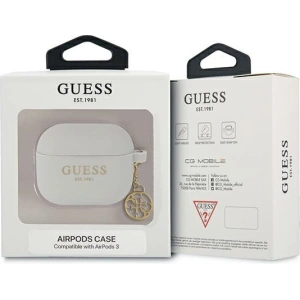 Hurtownia GSM - Etui Guess GUA3LSC4EG Apple AirPods 3 szary/grey Silicone Charm 4G Collection - GUE1696GRY - {ean13} - Hurt