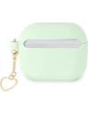 Wholesale Guess GUA3LSCHSN Apple AirPods 3 green Silicone Charm Heart Collection - GUE1697GRN - {ean13} - Hurt