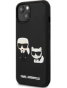 Hurtownia GSM - Etui Karl Lagerfeld KLHCP13S3DRKCK Apple iPhone 13 mini czarny/black hardcase Karl&Choupette Ikonik 3D - KLD927BLK - {ean13} - Hurt