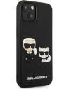 Hurtownia GSM - Etui Karl Lagerfeld KLHCP13S3DRKCK Apple iPhone 13 mini czarny/black hardcase Karl&Choupette Ikonik 3D - KLD927BLK - {ean13} - Hurt