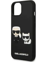 Hurtownia GSM - Etui Karl Lagerfeld KLHCP13S3DRKCK Apple iPhone 13 mini czarny/black hardcase Karl&Choupette Ikonik 3D - KLD927BLK - {ean13} - Hurt