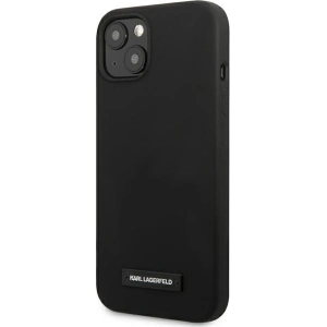 Hurtownia GSM - Case Karl Lagerfeld KLHCP13SSLMP1K Apple iPhone 13 mini Hardcase schwarz/schwarz Silikonplatte - KLD928BLK - {ean13} - Hurt