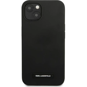 Hurtownia GSM - Case Karl Lagerfeld KLHCP13SSLMP1K Apple iPhone 13 mini Hardcase schwarz/schwarz Silikonplatte - KLD928BLK - {ean13} - Hurt