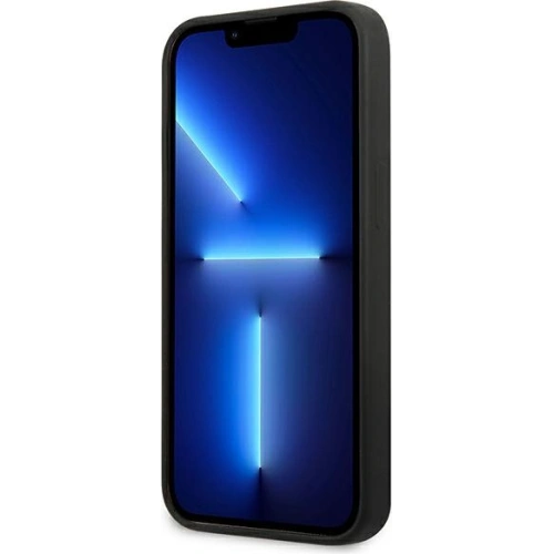 Etui Karl Lagerfeld KLHCP13SSLMP1K Apple iPhone 13 mini hardcase czarny/black Silicone Plaque