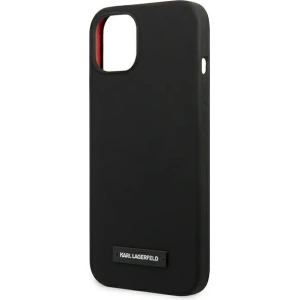 Hurtownia GSM - Case Karl Lagerfeld KLHCP13SSLMP1K Apple iPhone 13 mini Hardcase schwarz/schwarz Silikonplatte - KLD928BLK - {ean13} - Hurt