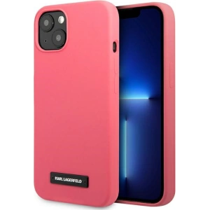 Hurtownia GSM - Case Karl Lagerfeld KLHCP13SSLMP1PI Apple iPhone 13 mini Hardcase Fuchsia/Silikon Plakette - KLD929FHS - {ean13} - Hurt