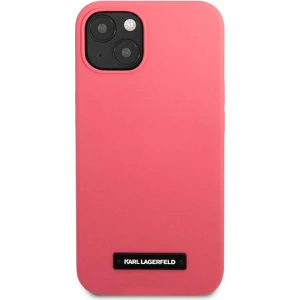 Hurtownia GSM - Case Karl Lagerfeld KLHCP13SSLMP1PI Apple iPhone 13 mini Hardcase Fuchsia/Silikon Plakette - KLD929FHS - {ean13} - Hurt
