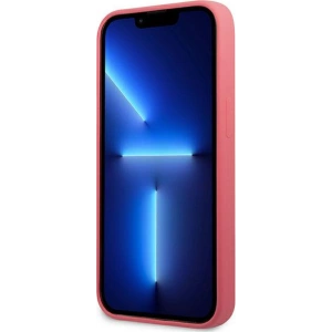 Hurtownia GSM - Case Karl Lagerfeld KLHCP13SSLMP1PI Apple iPhone 13 mini Hardcase Fuchsia/Silikon Plakette - KLD929FHS - {ean13} - Hurt