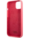 Hurtownia GSM - Etui Karl Lagerfeld KLHCP13SSLMP1PI Apple iPhone 13 mini hardcase fuksja/fuchsia Silicone Plaque - KLD929FHS - {ean13} - Hurt