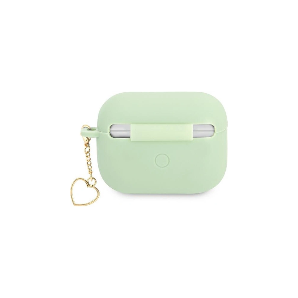 Hurtownia GSM - Etui Guess GUAPLSCHSN Apple AirPods Pro zielony/green Silicone Charm Heart Collection - GUE1699GRN - {ean13} - Hurt