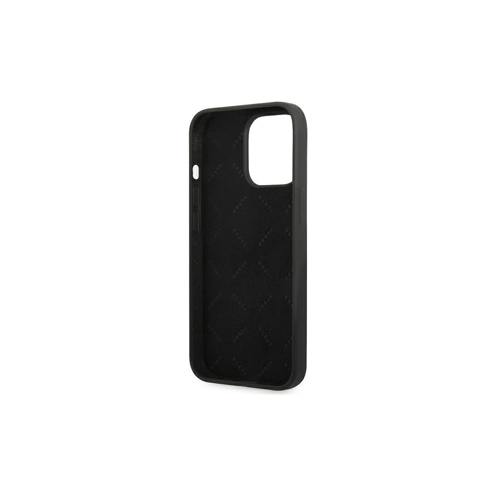Hurtownia GSM - Etui Guess GUHCP13LSLTGK Apple iPhone 13 Pro černý/black hardcase Silicone Triangle - GUE1700BLK - {ean13} - Hurt
