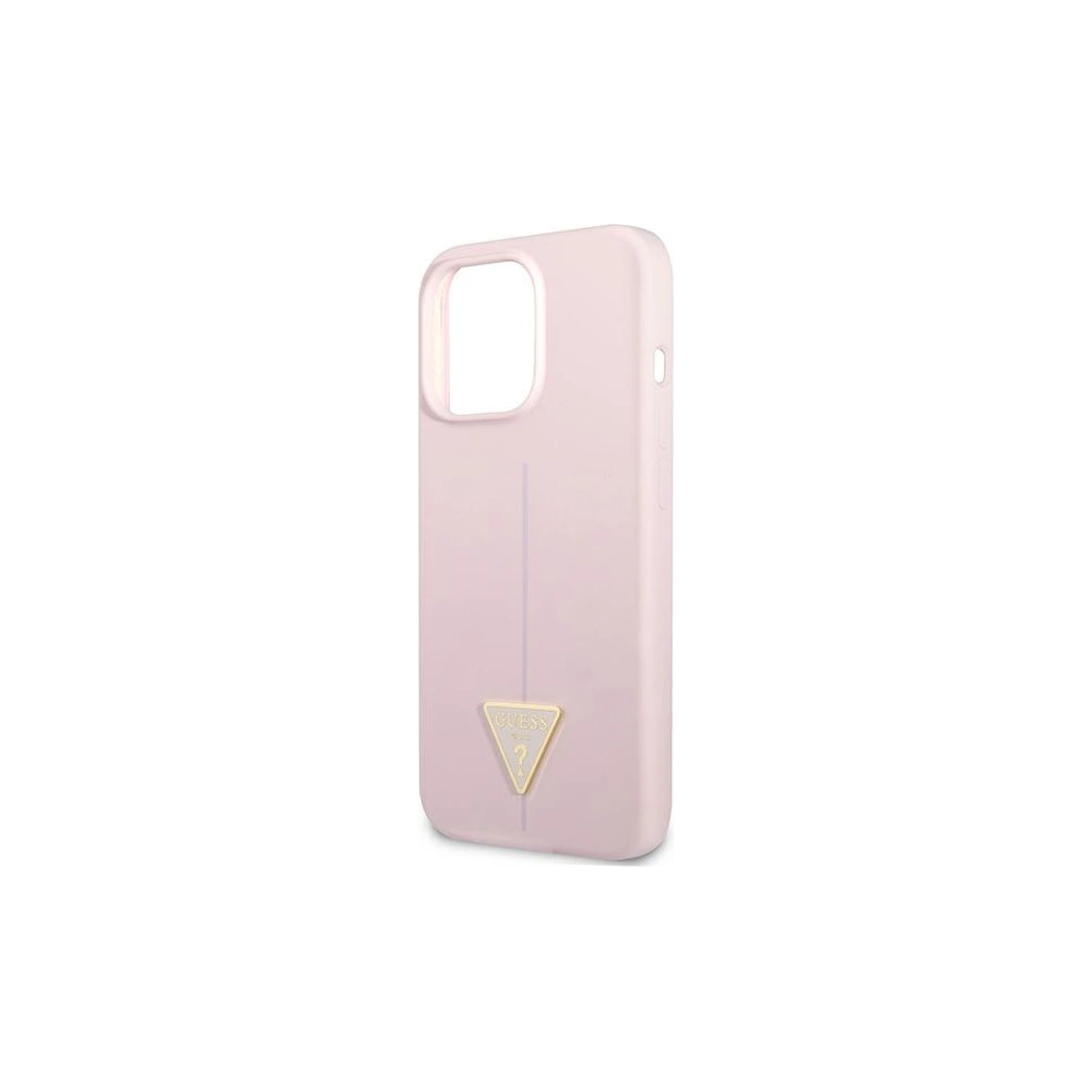 Hurtownia GSM - Case Guess GUHCP13LSLTGU Apple iPhone 13 Pro lila/purple Hardcase Silikon Triangle - GUE1702PRP - {ean13} - Hurt