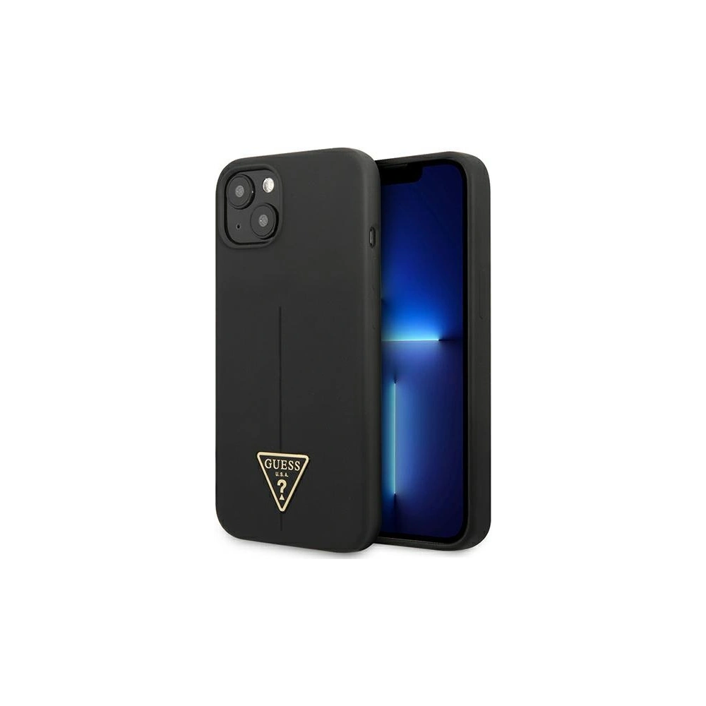 Hurtownia GSM - Etui Guess GUHCP13MSLTGK Apple iPhone 13 černý/black hardcase Silicone Triangle - GUE1703BLK - {ean13} - Hurt
