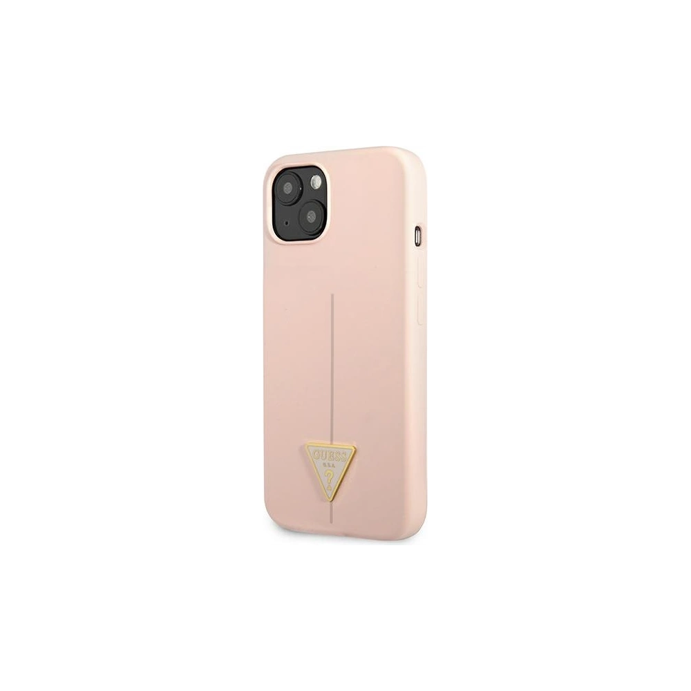 Hurtownia GSM - Etui Guess GUHCP13MSLTGP Apple iPhone 13 růžový/pink hardcase Silicone Triangle - GUE1704PNK - {ean13} - Hurt