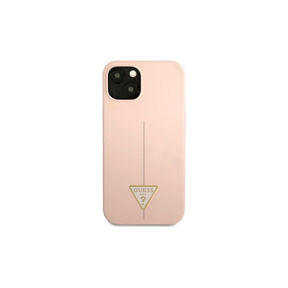 Hurtownia GSM - Etui Guess GUHCP13MSLTGP Apple iPhone 13 růžový/pink hardcase Silicone Triangle - GUE1704PNK - {ean13} - Hurt