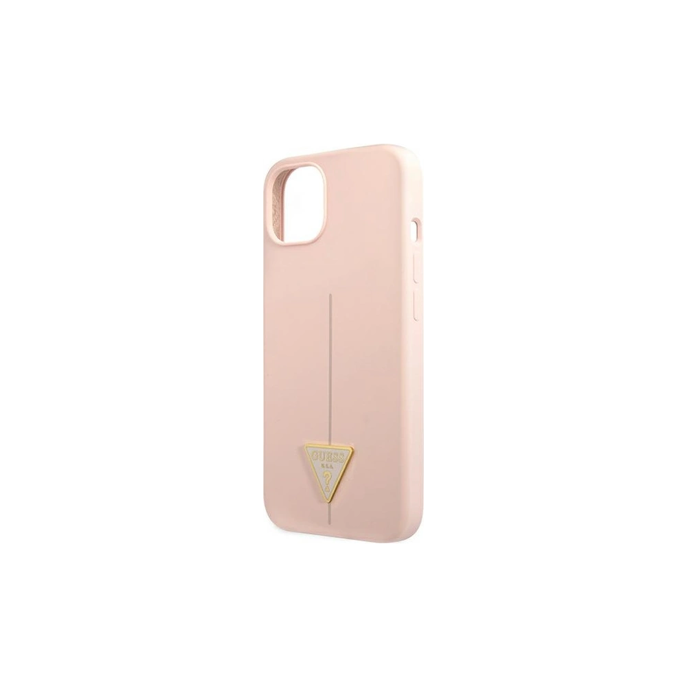 Hurtownia GSM - Etui Guess GUHCP13MSLTGP Apple iPhone 13 růžový/pink hardcase Silicone Triangle - GUE1704PNK - {ean13} - Hurt