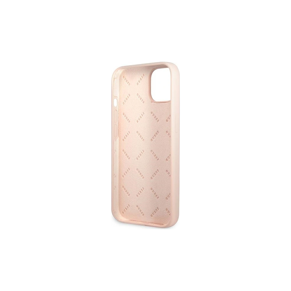 Hurtownia GSM - Etui Guess GUHCP13MSLTGP Apple iPhone 13 růžový/pink hardcase Silicone Triangle - GUE1704PNK - {ean13} - Hurt