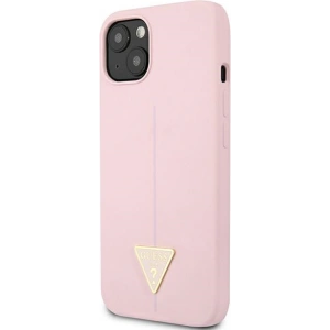 Hurtownia GSM - Case Guess GUHCP13SSLTGU Apple iPhone 13 mini lila/purple Hardcase Silikon-Dreieck - GUE1708PRP - {ean13} - Hurt