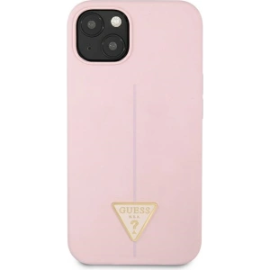 Hurtownia GSM - Case Guess GUHCP13SSLTGU Apple iPhone 13 mini lila/purple Hardcase Silikon-Dreieck - GUE1708PRP - {ean13} - Hurt