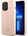 Hurtownia GSM - Etui Guess GUHCP13XSLTGP Apple iPhone 13 Pro Max różowy/pink hardcase Silicone Triangle - GUE1710PNK - {ean13} - Hurt