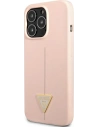 Hurtownia GSM - Etui Guess GUHCP13XSLTGP Apple iPhone 13 Pro Max różowy/pink hardcase Silicone Triangle - GUE1710PNK - {ean13} - Hurt