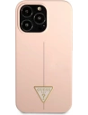 Hurtownia GSM - Etui Guess GUHCP13XSLTGP Apple iPhone 13 Pro Max różowy/pink hardcase Silicone Triangle - GUE1710PNK - {ean13} - Hurt