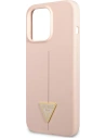 Hurtownia GSM - Etui Guess GUHCP13XSLTGP Apple iPhone 13 Pro Max różowy/pink hardcase Silicone Triangle - GUE1710PNK - {ean13} - Hurt