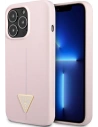 Etui Guess GUHCP13XSLTGU Apple iPhone 13 Pro Max fioletowy/purple hardcase Silicone Triangle