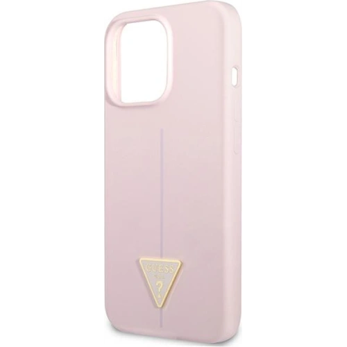 Etui Guess GUHCP13XSLTGU Apple iPhone 13 Pro Max fioletowy/purple hardcase Silicone Triangle