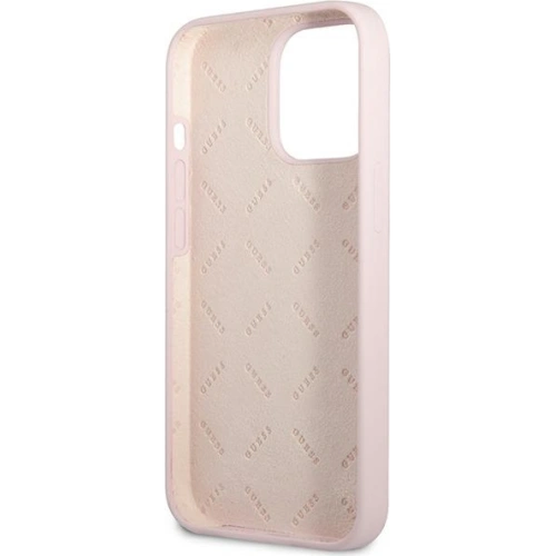 Etui Guess GUHCP13XSLTGU Apple iPhone 13 Pro Max fioletowy/purple hardcase Silicone Triangle