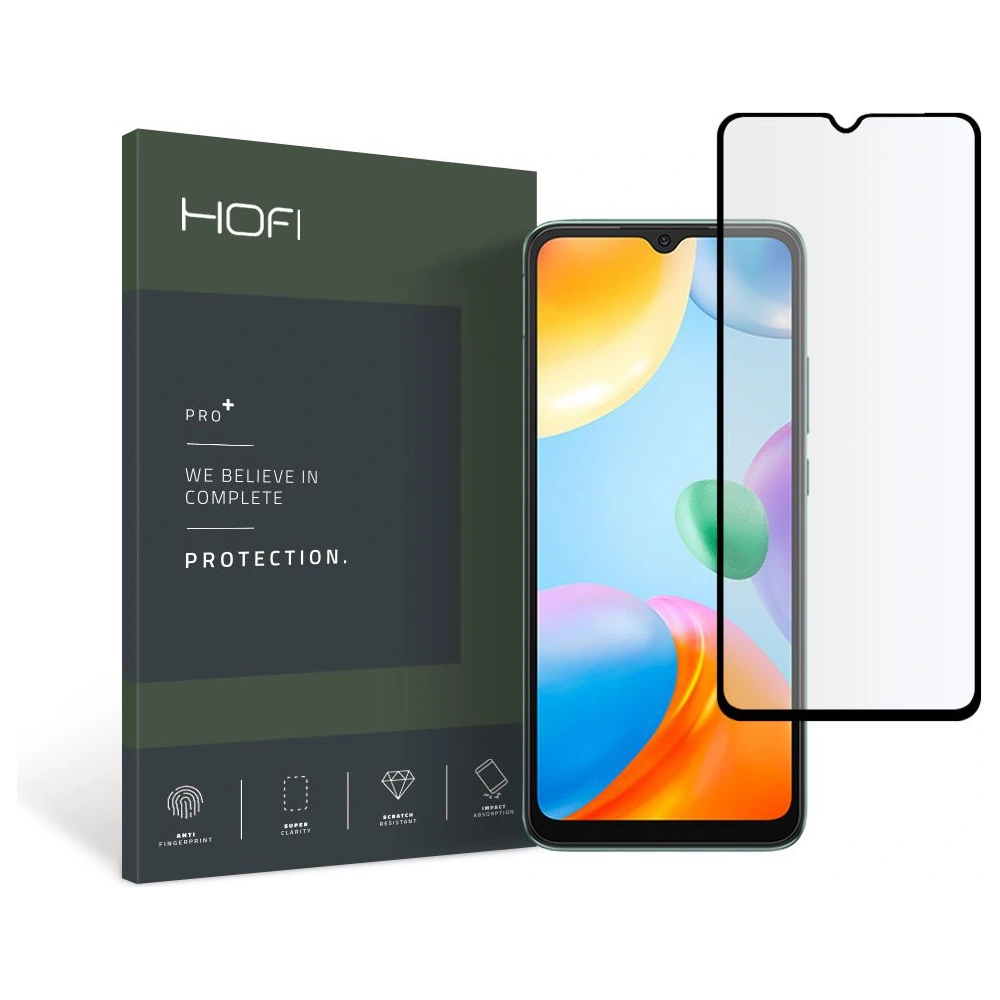Hurtownia GSM - Tvrzené sklo Hofi Glass Pro+ Redmi 10c Black - HOFI223BLK - {ean13} - Hurt