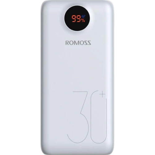 Powerbank Romoss SW30 26800mAh QC 3.0 PD 2xUSB-A, USB-C, microUSB, Lightning (biały)