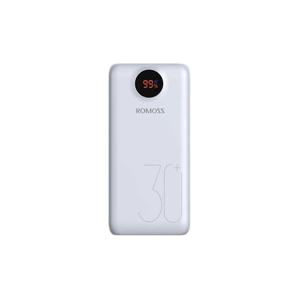 Hurtownia GSM - Powerbank Romoss SW30 26800mAh QC 3.0 PD 2xUSB-A, USB-C, microUSB, Lightning (bílý) - ROM002WHT - {ean13} - Hurt