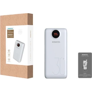 Powerbank Romoss SW30 26800mAh QC 3.0 PD 2xUSB-A, USB-C, microUSB, Lightning (bílý)