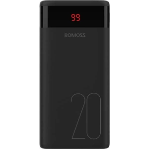 Powerbank Romoss Ares 20 20000mAh 2xUSB-A, USB-C, microUSB, Lightning (černý)