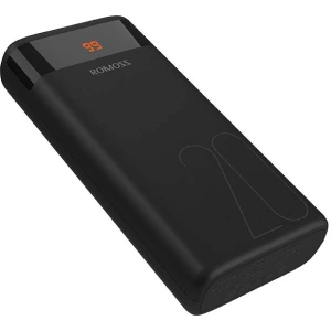 Wholesale Powerbank Romoss Ares 20 20000mAh 2xUSB-A, USB-C, microUSB, Lightning (black) - ROM003BLK - {ean13} - Hurt