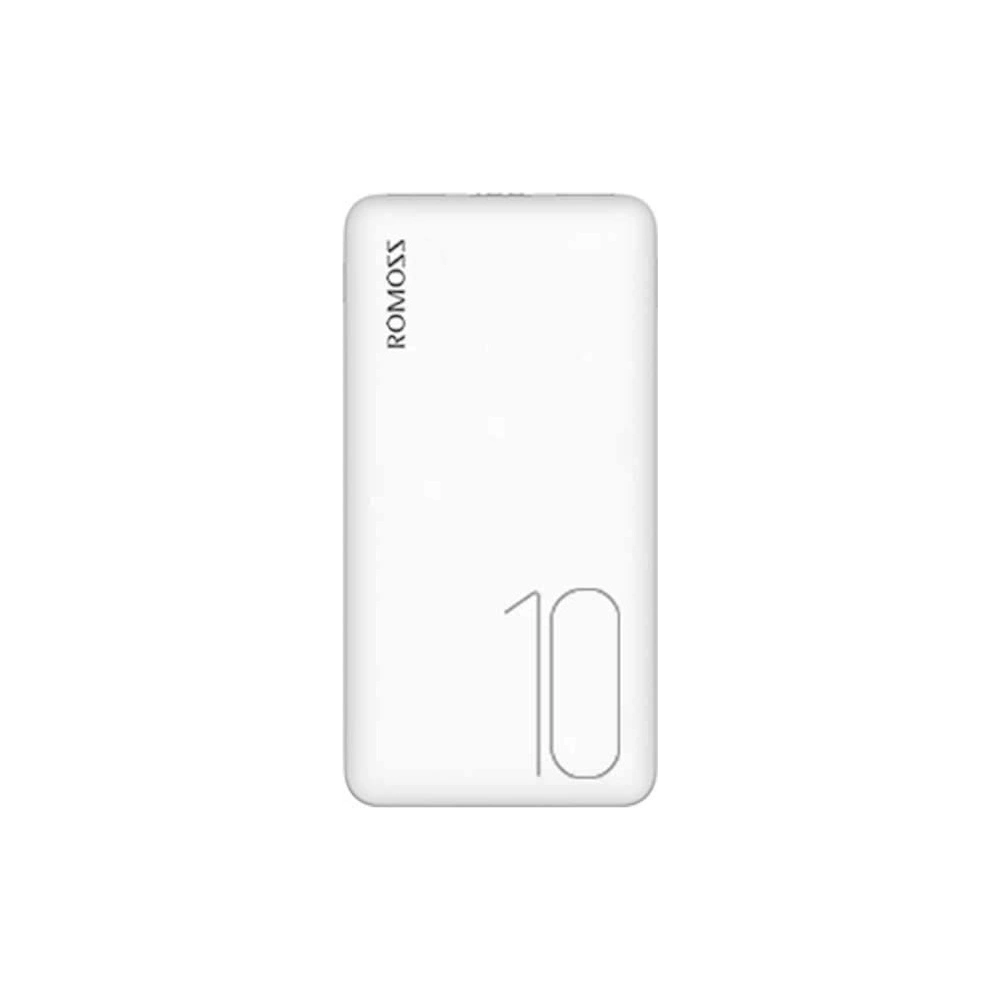 Hurtownia GSM - Powerbank Romoss PSP10 10000mAh USB-C, microUSB (biały) - ROM005WHT - {ean13} - Hurt
