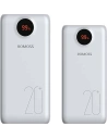 Hurtownia GSM - Powerbank Romoss SW20PS+ 20000mAh 18W 2xUSB-A, USB-C, microUSB, Lightning(biały) - ROM008WHT - {ean13} - Hurt