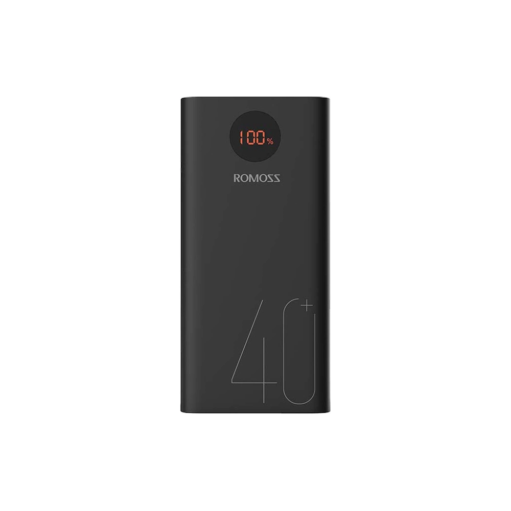 Hurtownia GSM - Powerbank Romoss PEA40 40000mAh QC 3.0 2xUSB-A, USB-C, microUSB (černý) - ROM009BLK - {ean13} - Hurt