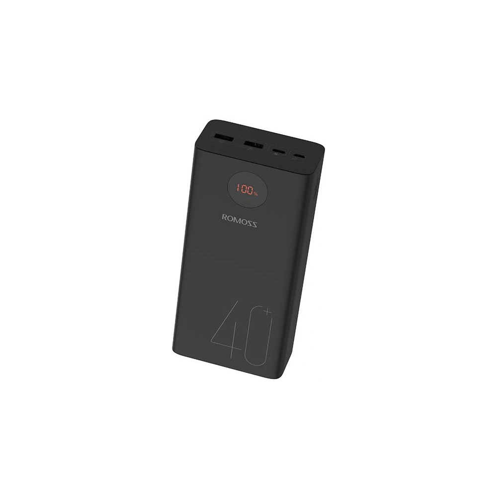 Hurtownia GSM - Powerbank Romoss PEA40 40000mAh QC 3.0 2xUSB-A, USB-C, microUSB (černý) - ROM009BLK - {ean13} - Hurt