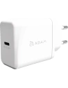 Síťová nabíječka Adam Elements Omnia F1 USB-C 20W (bílá)