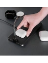 Hurtownia GSM - Ładowarka bezprzewodowa Adam Elements Omnia Q3 do 3 urządzeń z uchwytem do Apple Watch (czarna) - ADAM003BLK - {ean13} - Hurt