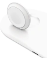 Hurtownia GSM - Bezdrátová nabíječka Adam Elements Omnia Q2 pro 2 zařízení s držákem na Apple Watch (bílá) - ADAM004WHT - {ean13} - Hurt