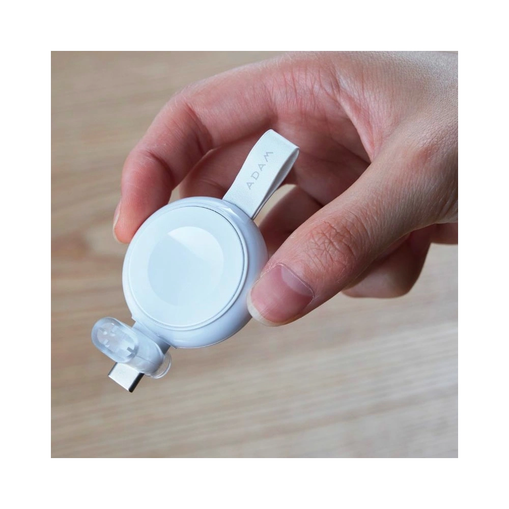 Hurtownia GSM - Bezdrátová nabíječka pro Apple Watch Adam Elements Omnia A1 USB-C (bílá) - ADAM005WHT - {ean13} - Hurt
