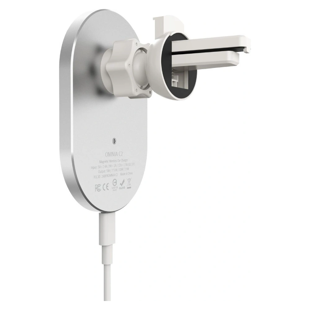 Hurtownia GSM - Držák do auta s nabíječkou MagSafe Adam Elements Omnia C2 (bílý) - ADAM007WHT - {ean13} - Hurt