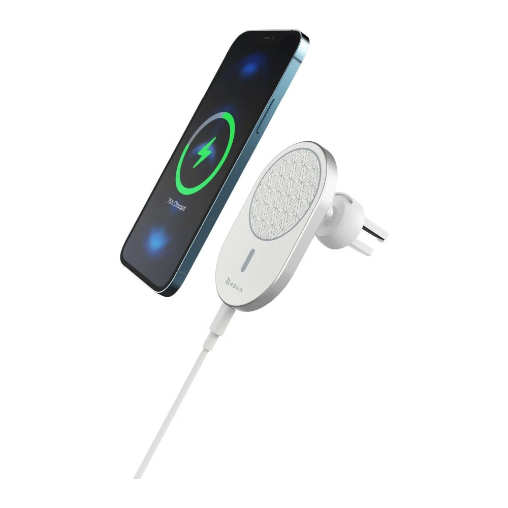 Hurtownia GSM - Držák do auta s nabíječkou MagSafe Adam Elements Omnia C2 (bílý) - ADAM007WHT - {ean13} - Hurt